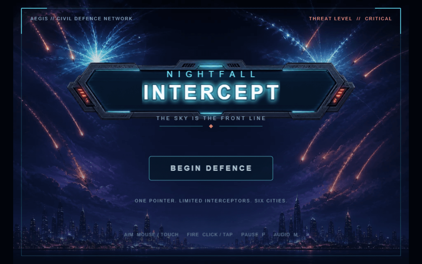 Nightfall Intercept gameplay screenshot 1