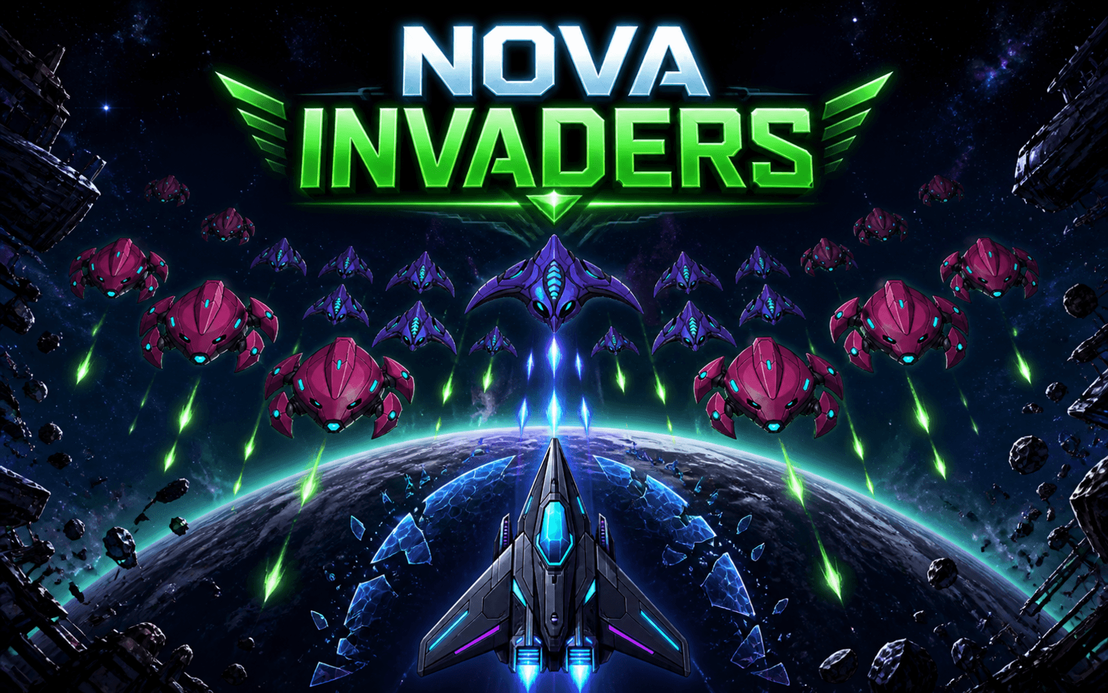 Nova Invaders cover art
